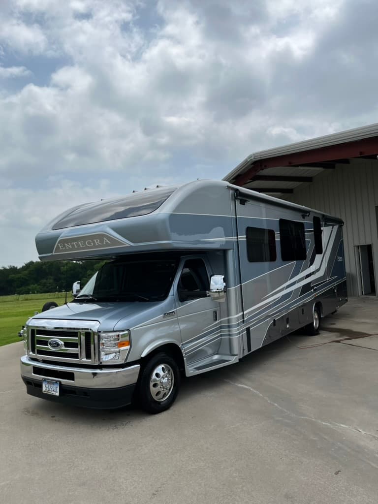 Professional RV ceramic coating results